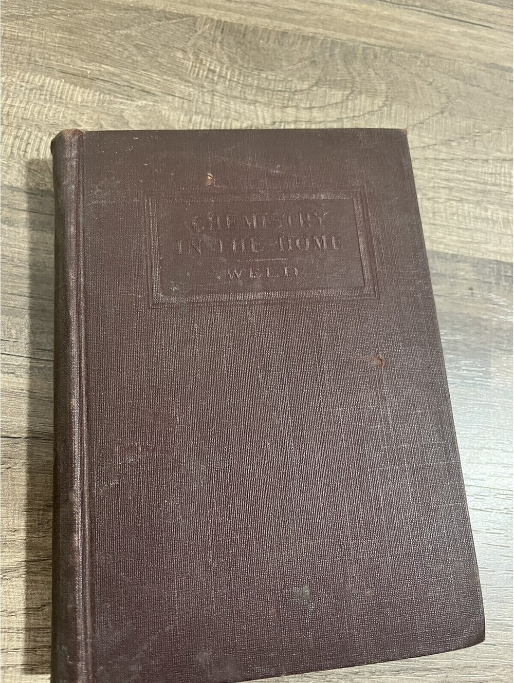 Chemistry in the Home by Weed, Henry Townsend 1915